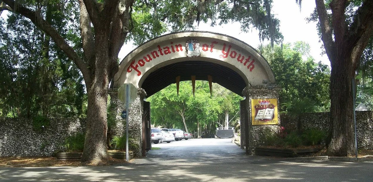 Ponce de Leon's Fountain of Youth Archaeological Park, Florida, USA